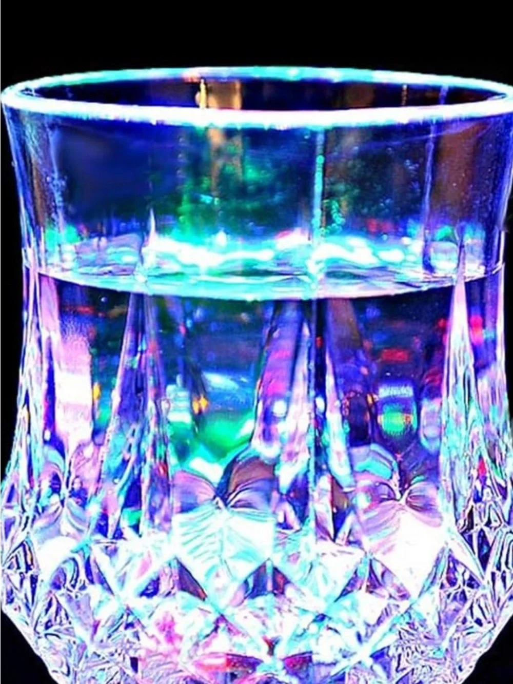 Inductive Rainbow Color Cup - Blue/Multicolor (Set of 2)